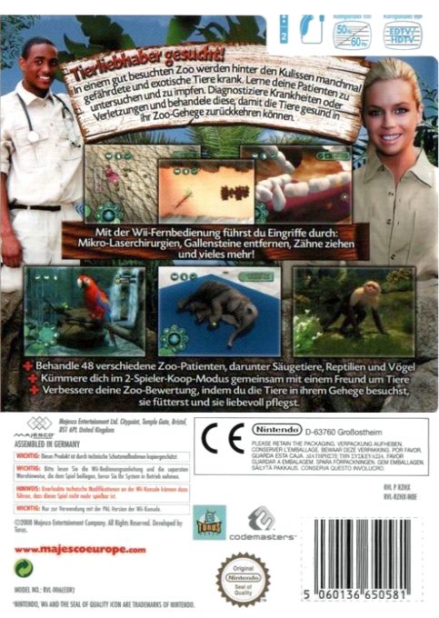 Zoo Hospital - Dos
