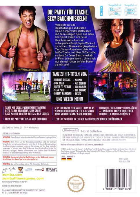 Zumba Fitness Core - Dos