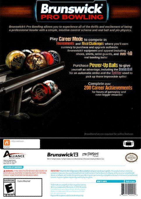 Brunswick Pro Bowling dos