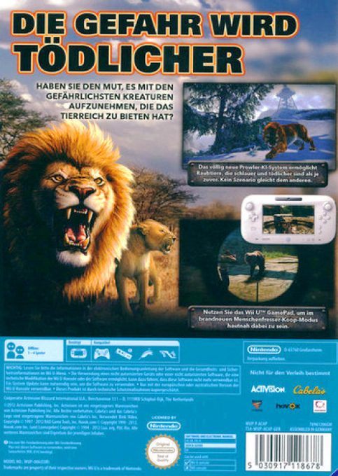Cabela's Dangerous Hunts 2013 dos