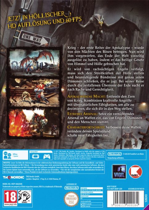 Darksiders : Warmastered Edition dos
