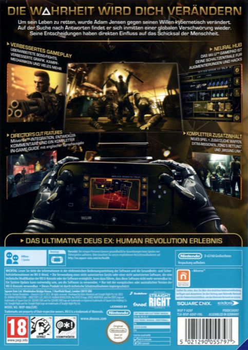 Deus Ex : Human Revolution - Director's Cut dos