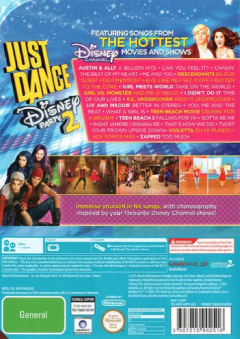 Just Dance Disney Party 2 dos
