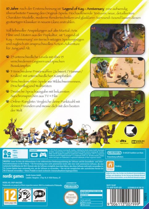 Legend of Kay Anniversary dos