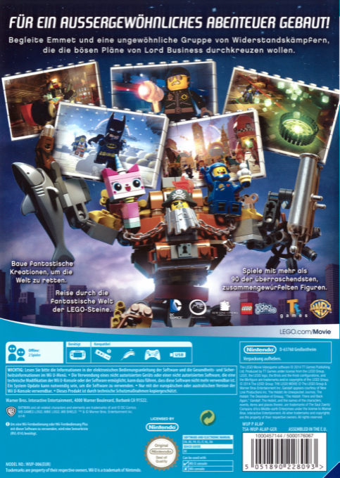 LEGO Movie - The Game - Dos