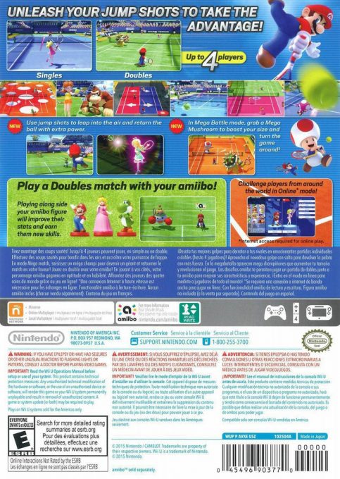 Mario Tennis Ultra Smash dos