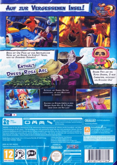 One Piece : Unlimited World Red dos