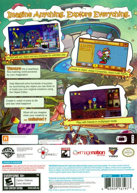 Scribblenauts Unlimited dos