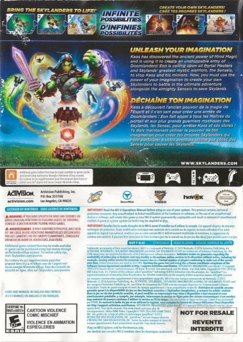 Skylanders : Imaginators dos