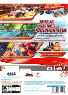 Sonic & All-Stars Racing Transformed dos