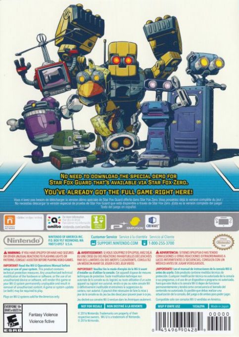 Star Fox Guard dos