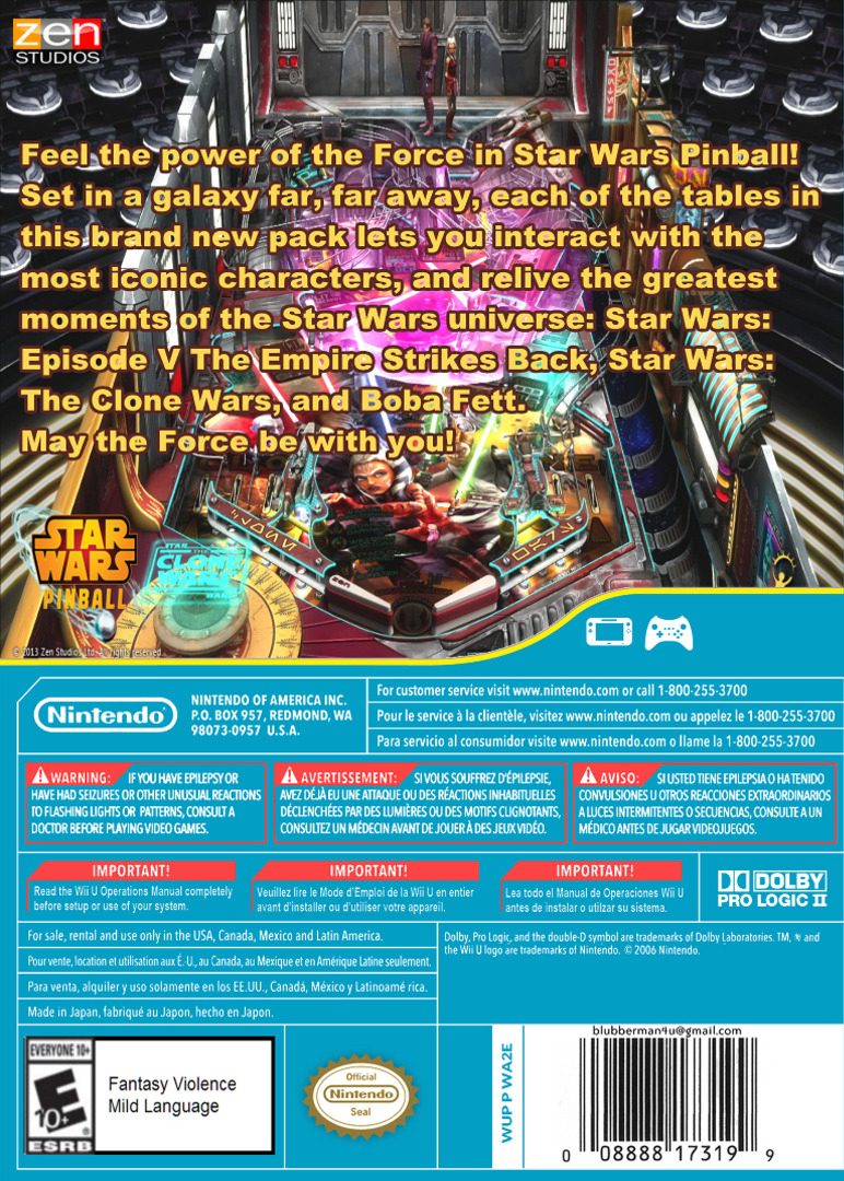 Star Wars Pinball dos