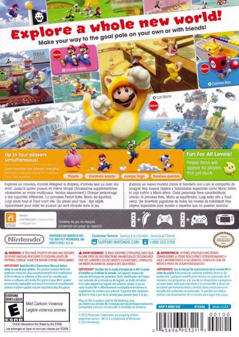 Super Mario 3D World dos