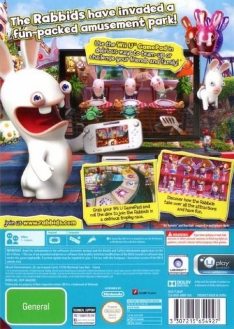 The Lapins Crétins Land dos