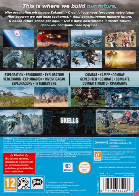 Xenoblade Chronicles X dos