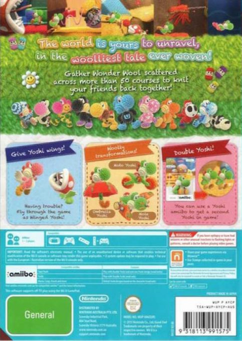 Yoshi's Woolly World dos