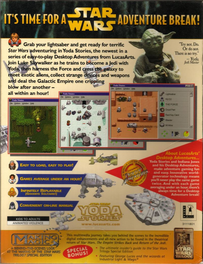 Star Wars: Yoda Stories dos