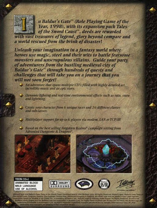 Baldur's Gate: The Original Saga - Dos