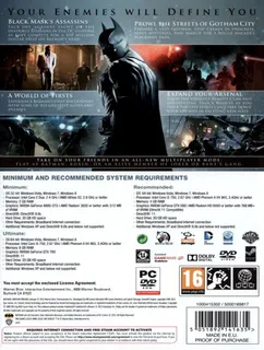 Batman: Arkham Origins dos