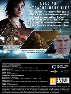 Beyond: Two Souls dos