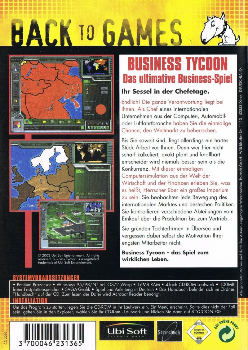 Business Tycoon dos