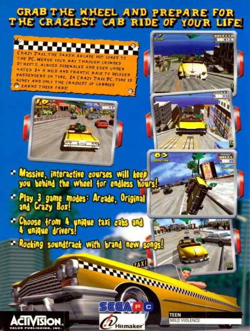 Crazy Taxi - Dos