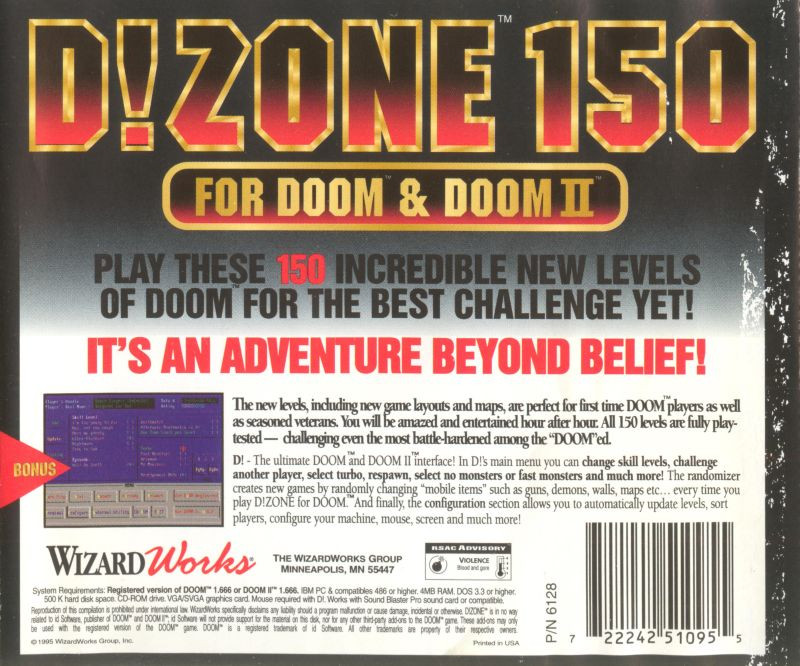 D!Zone 150 dos