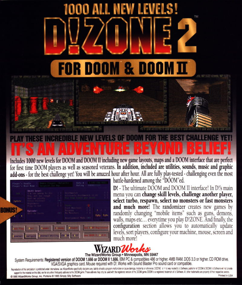 D!Zone 2 dos
