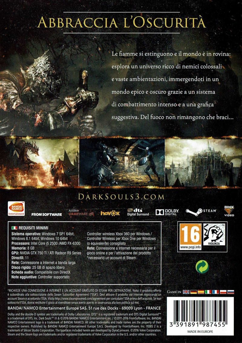 Dark Souls III dos