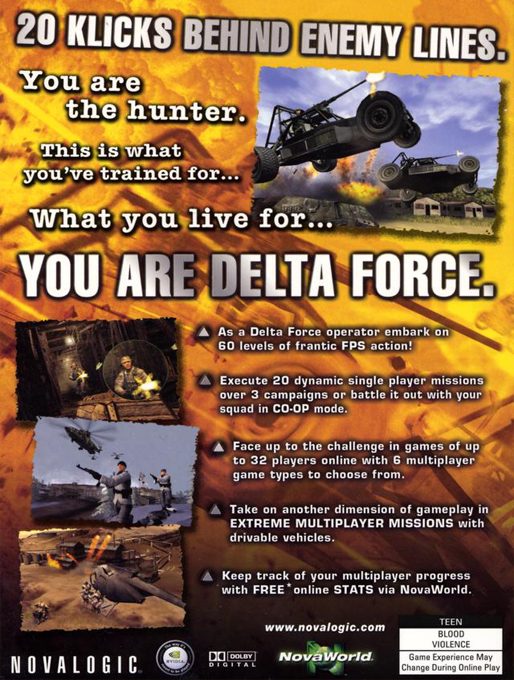 Delta Force: Xtreme - Dos