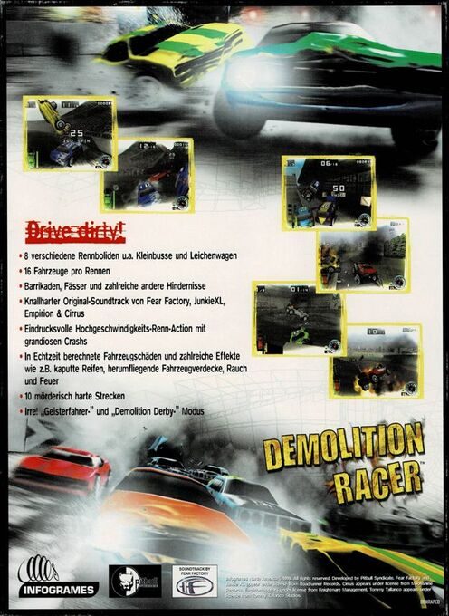 Demolition Racer - Dos