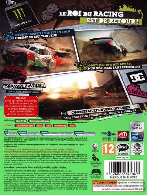 DiRT 2 - Dos