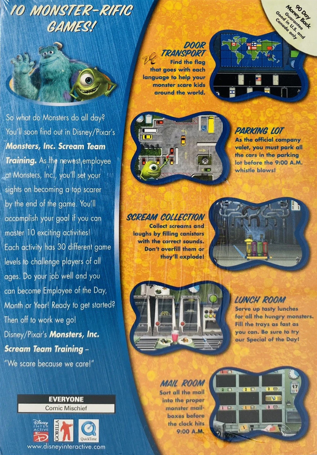 Disney - Pixar Monsters, Inc. - Scream Team Training dos