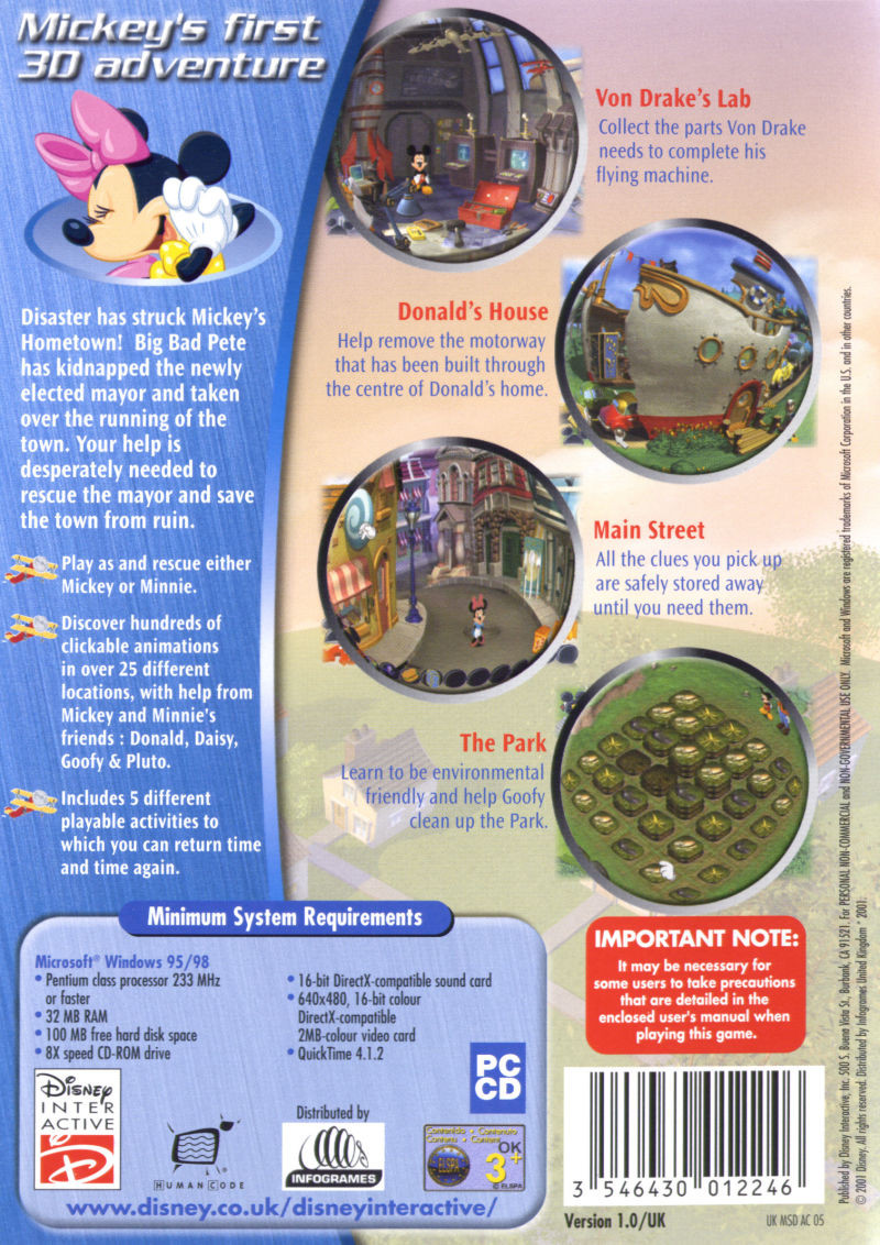 Disney's Mickey - Stad op Stelten dos