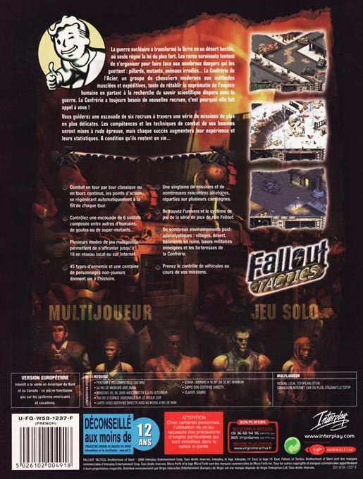 Fallout Tactics: Brotherhood of Steel - Dos