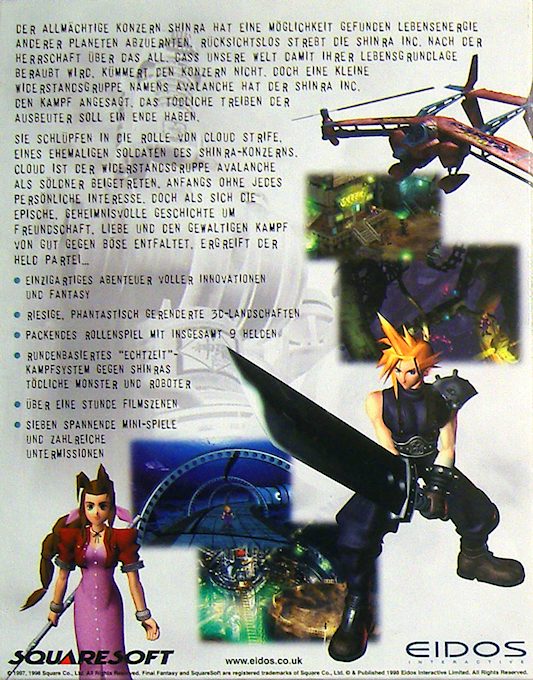 Final Fantasy VII - Dos