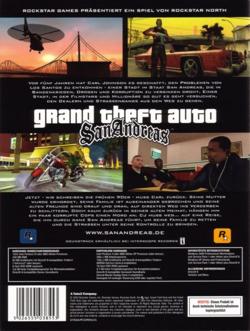 Grand Theft Auto: San Andreas - Dos