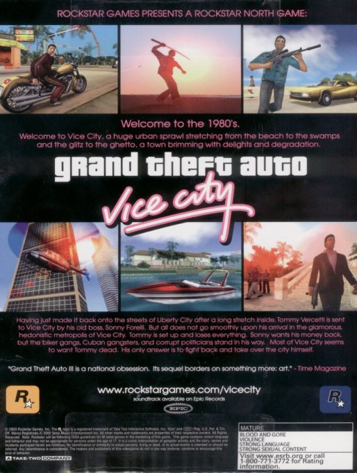 Grand Theft Auto: Vice City - Dos