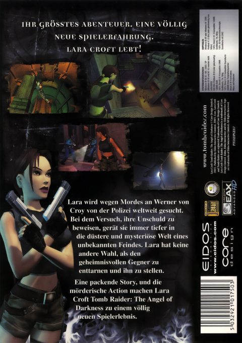 Lara Croft: Tomb Raider - The Angel of Darkness - Dos