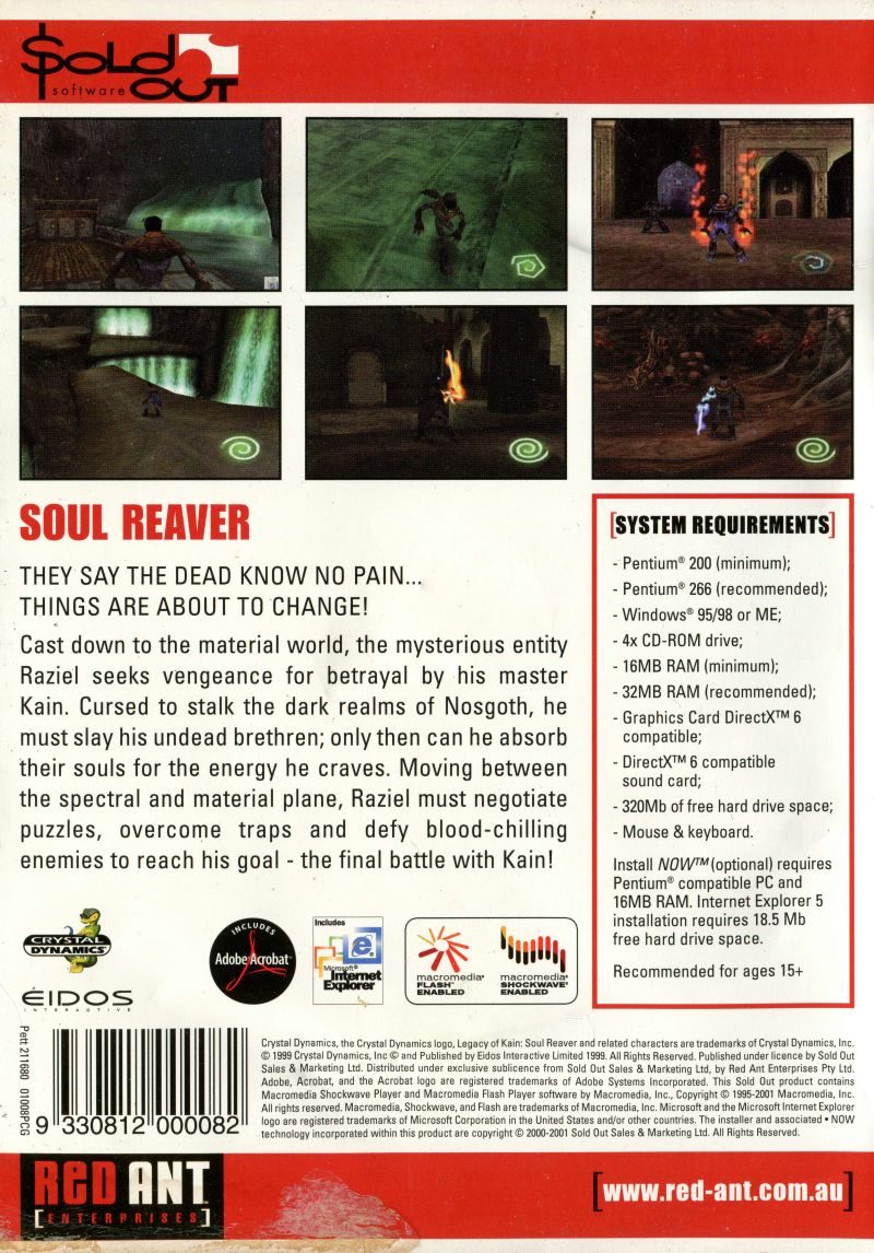 Legacy of Kain: Soul Reaver - Dos