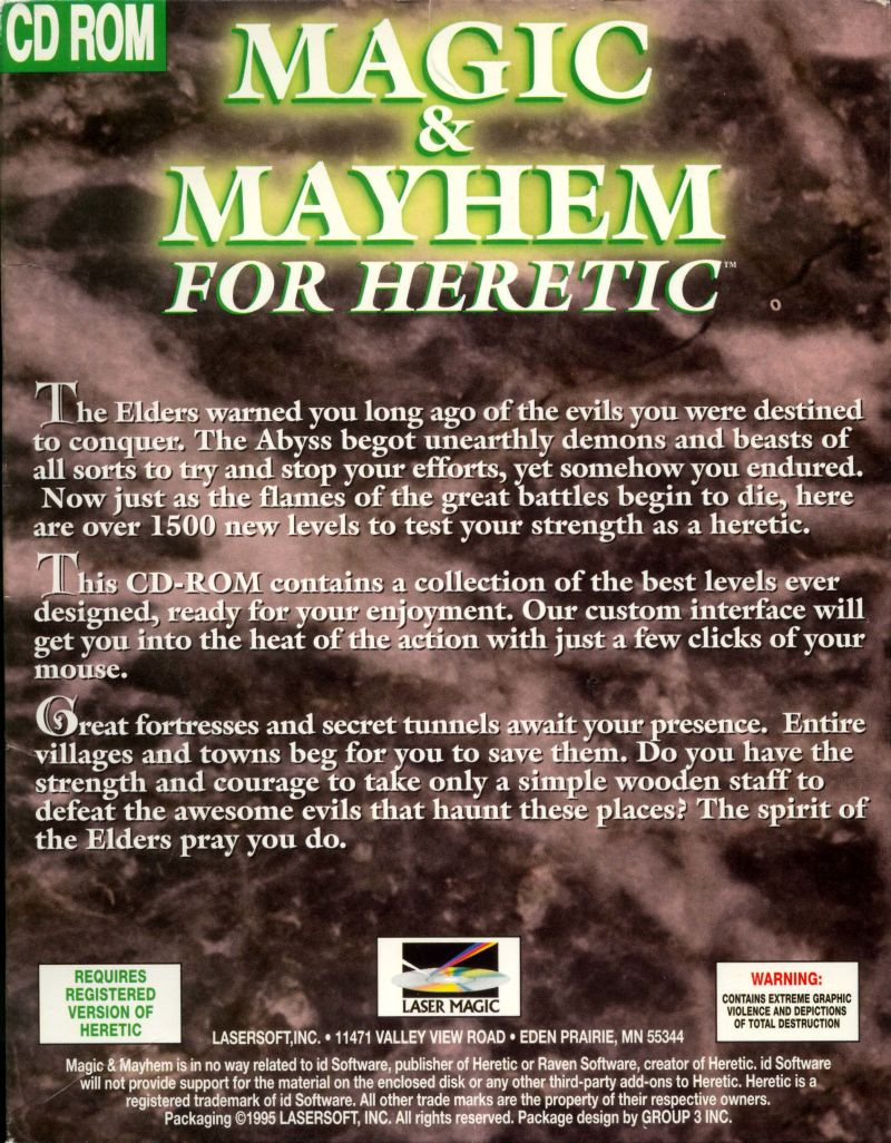 Magic & Mayhem for Heretic dos