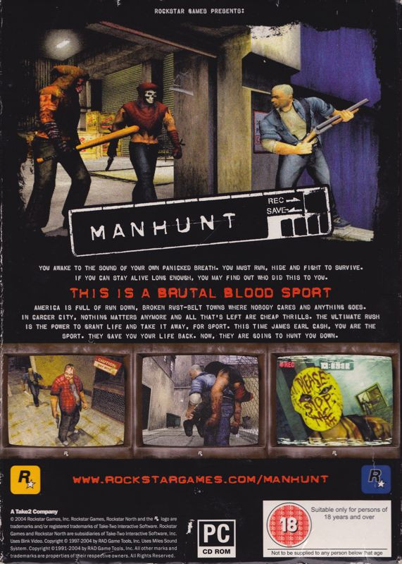 Manhunt dos