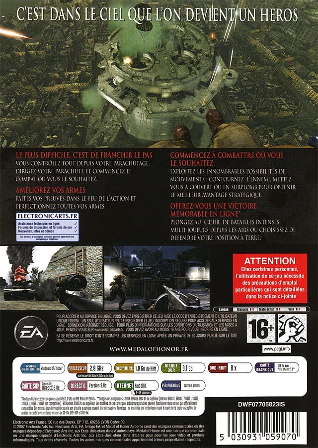 Medal of Honor: Airborne - Dos