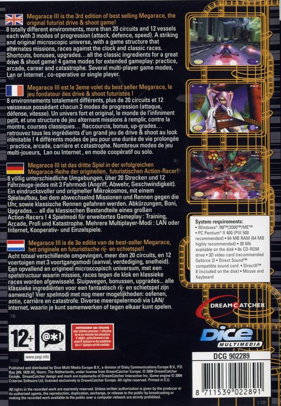 MegaRace 3 - Nanotech Disaster dos