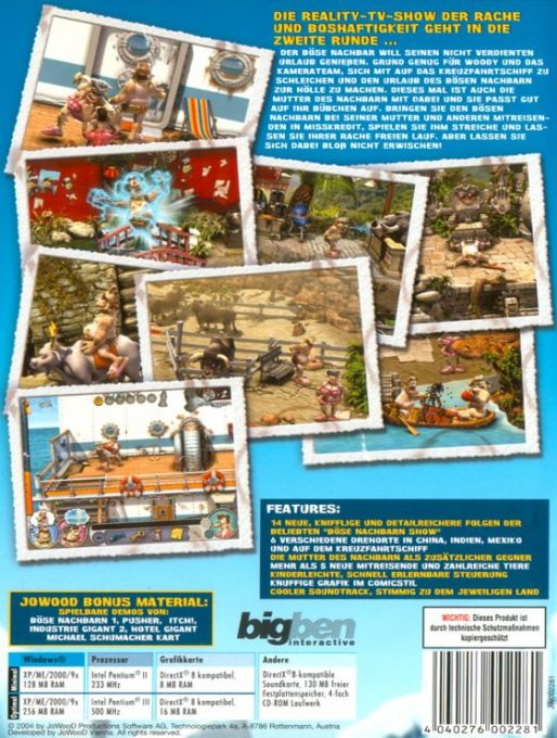 Neighbours from Hell : On Vacation - Dos