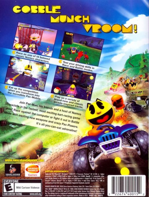 Pac-Man World Rally - Dos