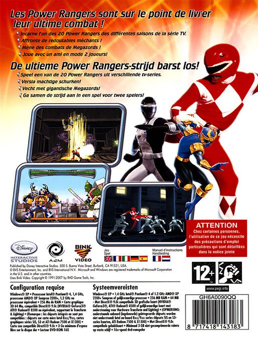 Power Rangers: Super Legends - Dos