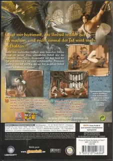 Prince of Persia : Les Sables du Temps dos