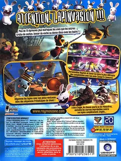 Rayman contre les Lapins Crétins dos