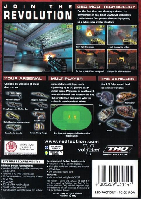 Red Faction - Dos